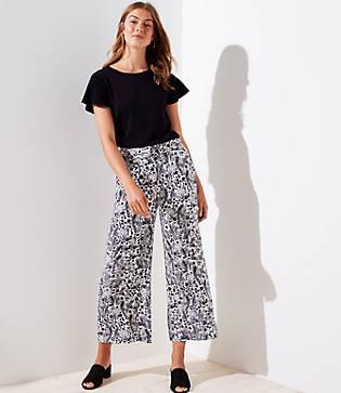 Loft Meadow Fluid Wide Leg Pants