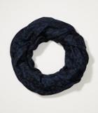 Loft Shimmer Spotted Infinity Scarf