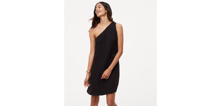 Loft One Shoulder Dress