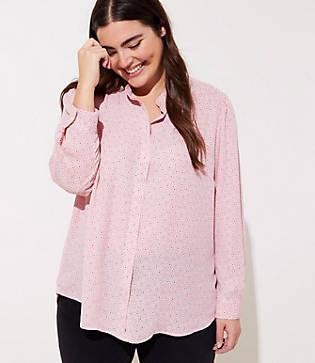 Loft Plus Fleur Utility Blouse