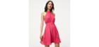 Loft Belted Halter Dress