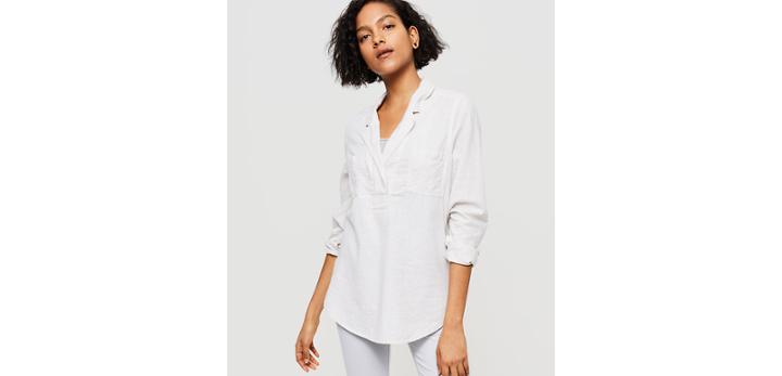 Loft Lou & Grey Flannel Palette Shirt