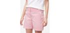 Loft Seersucker Sailor Riviera Shorts With 6 Inseam