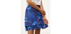 Loft Floral Tiered Flippy Skirt
