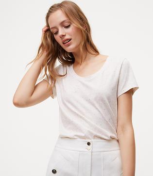 Loft Flecked Vintage Soft Tee
