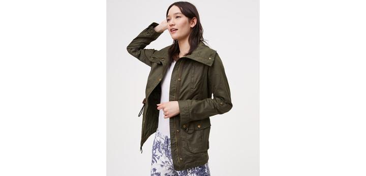 Loft Sateen Cargo Jacket