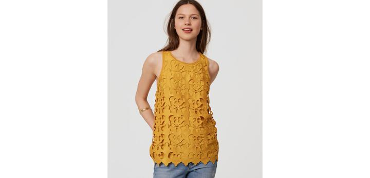 Loft Sunny Lace Top