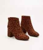 Loft Leopard Print Ankle Boots