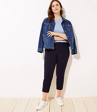 Loft Plus Pull On Skinny Pants