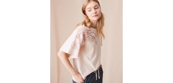 Loft Lou & Grey Lilypad Flutter Tee