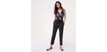 Loft Bouquet Toss Jumpsuit