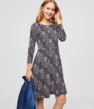 Loft Fireworks Flare Dress