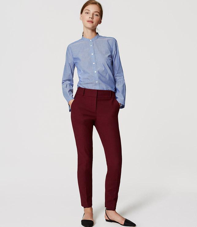 Loft Bi-stretch Skinny Pants In Marisa Fit