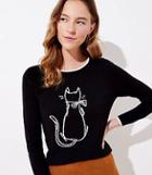 Loft Luxe Knit Cat Sweater
