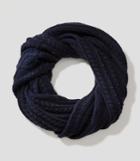 Loft Beaded Cable Infinity Scarf