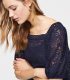 Loft Lace Square Neck Top
