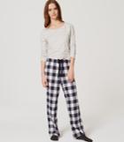 Loft Plaid Sleep Pants