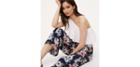 Loft Summer Floral Fluid Pants