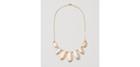 Loft Mixed Metallic Statement Necklace