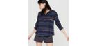 Loft Lou & Grey Shoreline Cropped Button Down Shirt