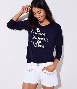 Loft Beach Endless Summer Vibes Tee