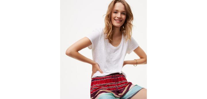 Loft Vintage Eva Tee - Emb