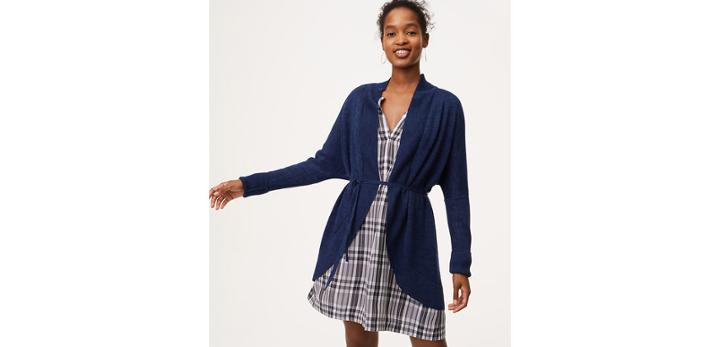 Loft Belted Dolman Cardigan