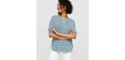 Loft Lou & Grey Striped Signaturesoft Dropshoulder Tee