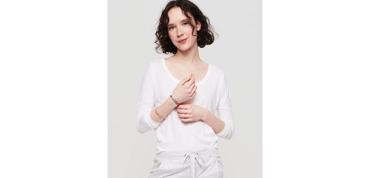 Loft Lou & Grey Sunset Jersey Drop Shoulder Tee
