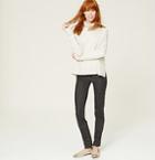 Loft Modern Skinny Jeans In Dark Grey Wash