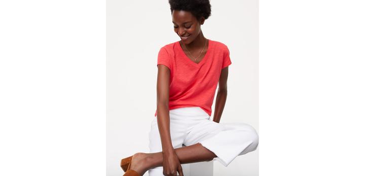 Loft Vintage Soften V Tee