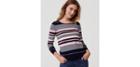 Loft Mixed Stripe Sweater