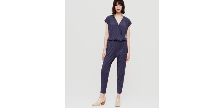 Loft Lou & Grey Jerseyknit Crossover Jumpsuit