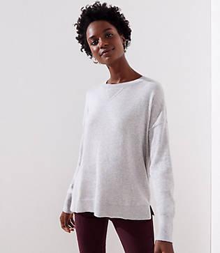 Loft Sweatshirt Trim Sweater