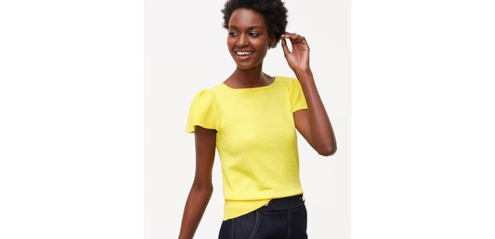 Loft Flutter Sweater