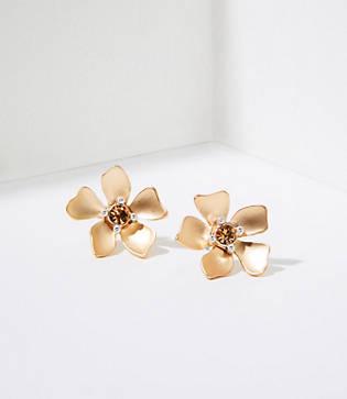 Loft Floral Stud Earrings
