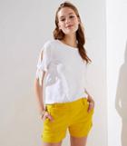Loft Vintage Soft Tie Sleeve Tee