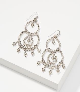 Loft Beaded Chandelier Earrings