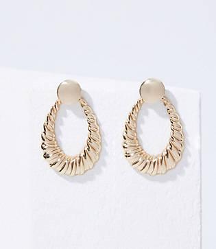 Loft Textured Drop Earrings