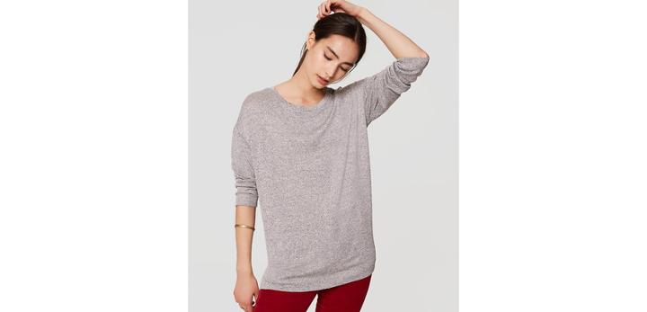 Loft Drop Shoulder Knit Tunic
