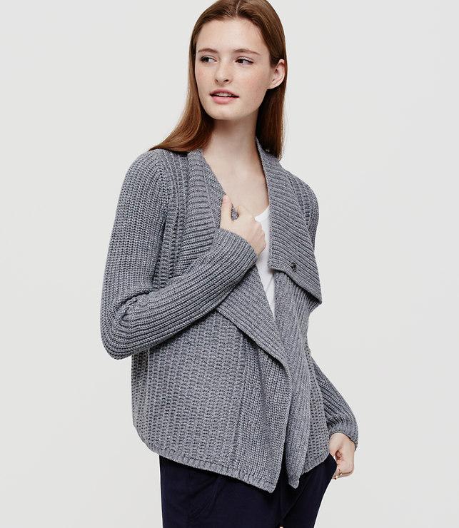 Loft Lou & Grey Moto Sweater Jacket