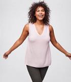Loft Plus V-neck Sweater Tank