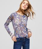 Loft Paisley Sweater