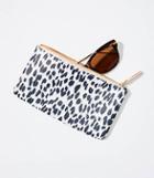 Loft Leopard Print Sunglasses Case