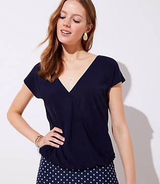 Loft Wrap Bar Back Tee