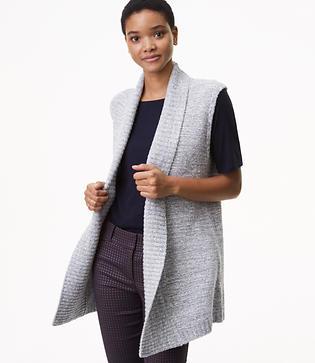 Loft Spacedye Sweater Vest