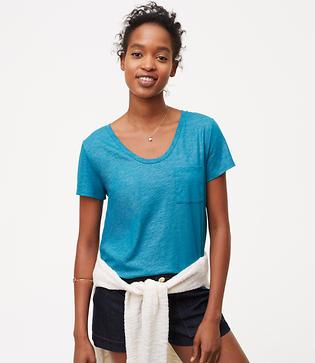 Loft Shimmer Vintage Soft Tee