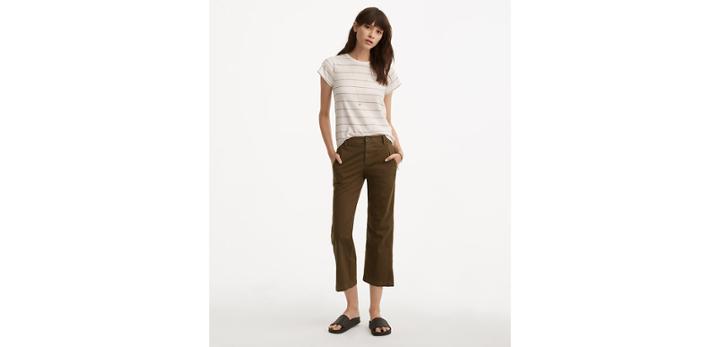 Loft Lou & Grey Wide Leg Lived-in Chinos