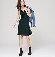 Loft Sleeveless Wrap Dress