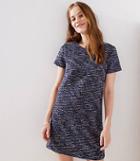 Loft Rainbow Boucle Shift Dress